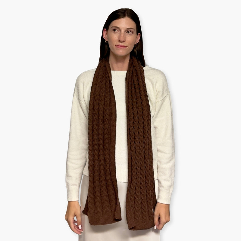 Humble Hilo Knitted Scarf, Sweater Knit
