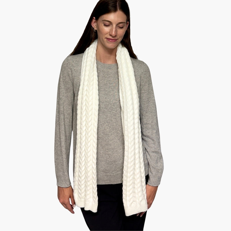 Humble Hilo Knitted Scarf, Sweater Knit