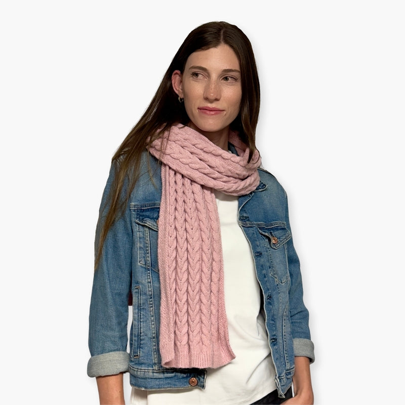 Humble Hilo Knitted Scarf, Sweater Knit