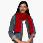Humble Hilo Knitted Scarf, Sweater Knit