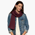 Humble Hilo Knitted Scarf, Sweater Knit