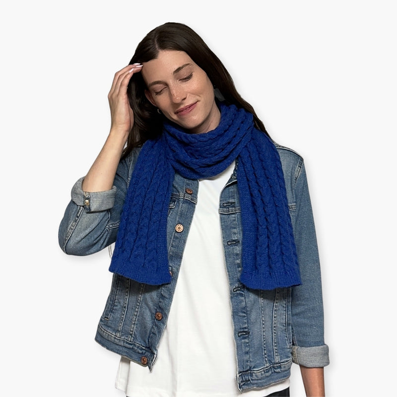 Humble Hilo Knitted Scarf, Sweater Knit