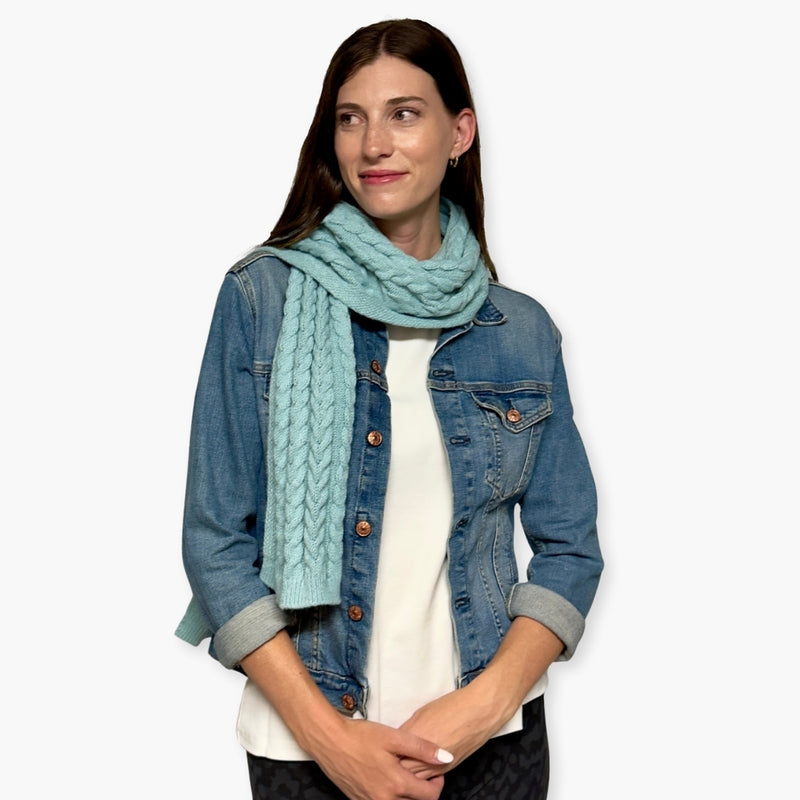 Humble Hilo Knitted Scarf, Sweater Knit