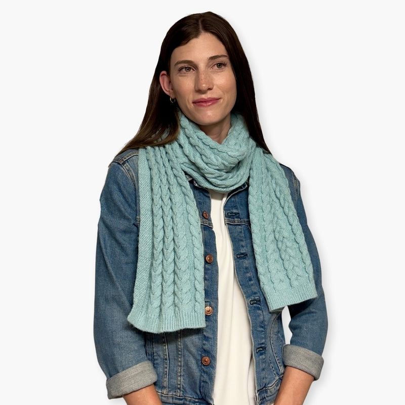 Humble Hilo Knitted Scarf, Sweater Knit