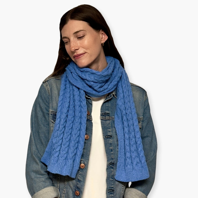 Humble Hilo Knitted Scarf, Sweater Knit