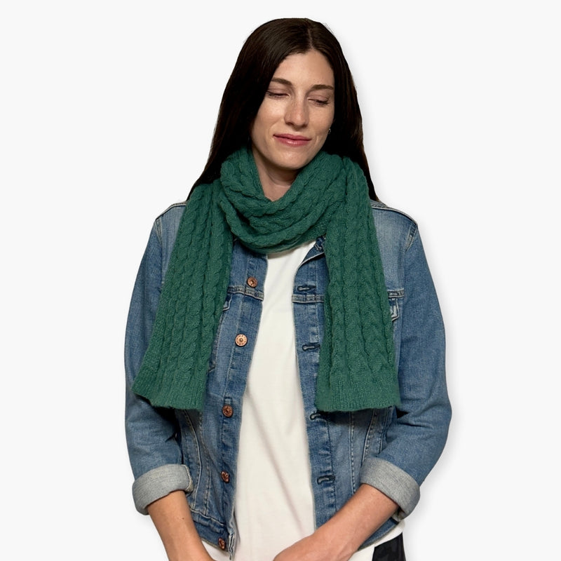 Humble Hilo Knitted Scarf, Sweater Knit
