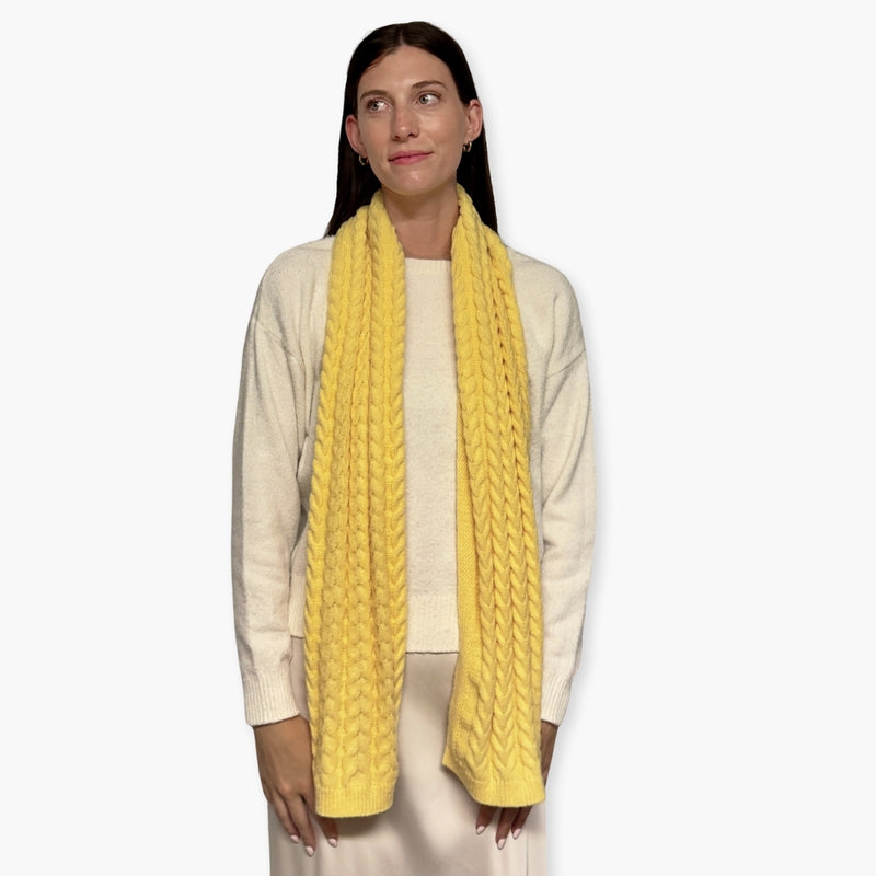 Humble Hilo Knitted Scarf, Sweater Knit
