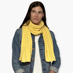 Humble Hilo Knitted Scarf, Sweater Knit