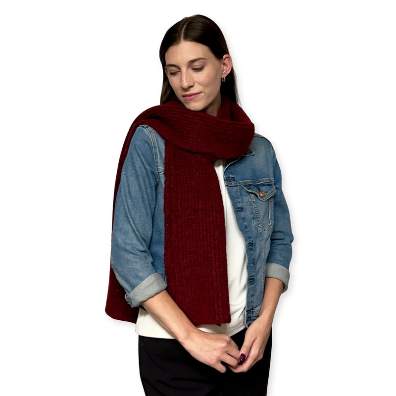 Humble Hilo Knitted Scarf, Fine Knitted Scarf