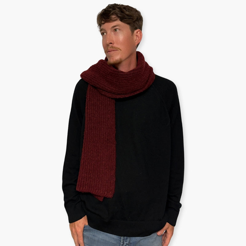 Humble Hilo Knitted Scarf, Fine Knitted Scarf