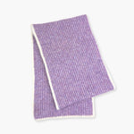 Humble Hilo Knitted Soft Scarf, Fine Knitted with White Trim