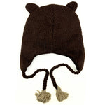 Humble Hilo Handknitted Wool Animal Beanie