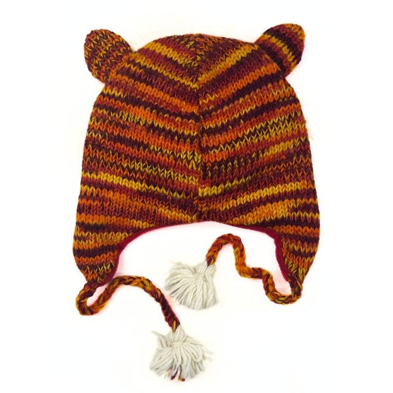 Humble Hilo Handknitted Wool Animal Beanie