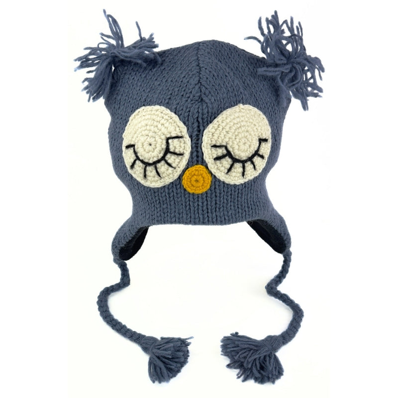 Humble Hilo Handknitted Wool Animal Beanie