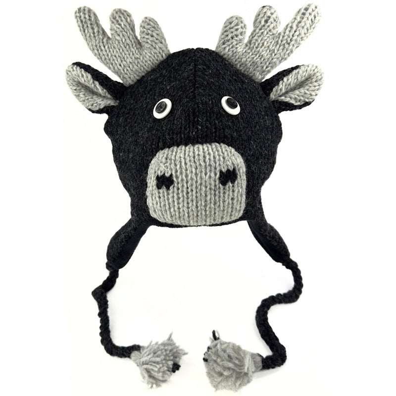 Humble Hilo Handknitted Wool Animal Beanie