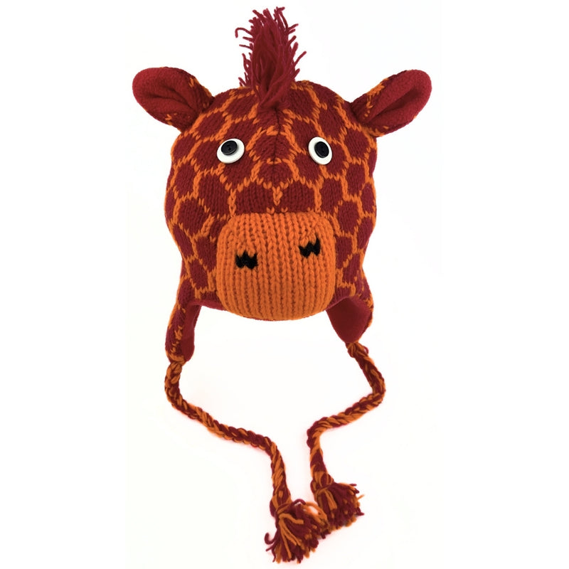 Humble Hilo Handknitted Wool Animal Beanie