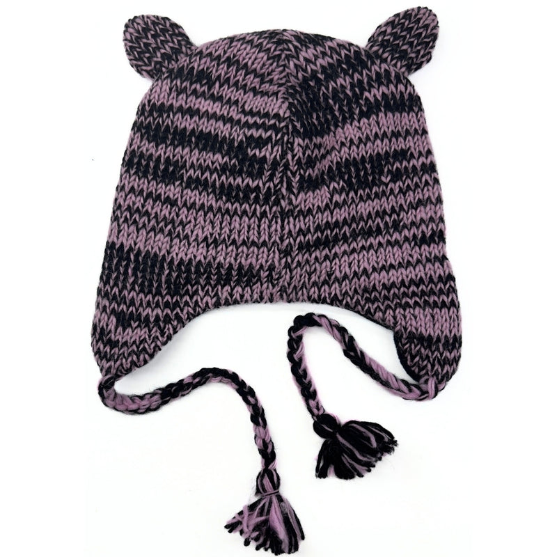 Humble Hilo Handknitted Wool Animal Beanie