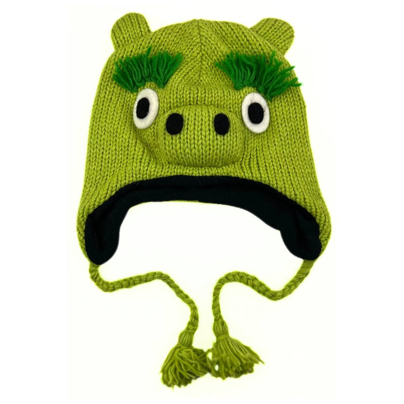 Humble Hilo Handknitted Wool Animal Beanie