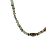Humble Hilo Single Strand short necklace, Beads and Stones