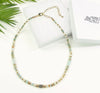 Humble Hilo Single Strand short necklace, Beads and Stones