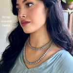 Humble Hilo Sari Jewelry, Textile Bead Necklace