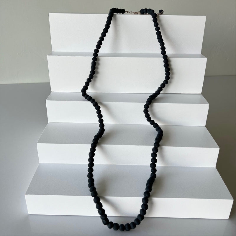 Humble Hilo Sari Jewelry, Textile Bead Necklace