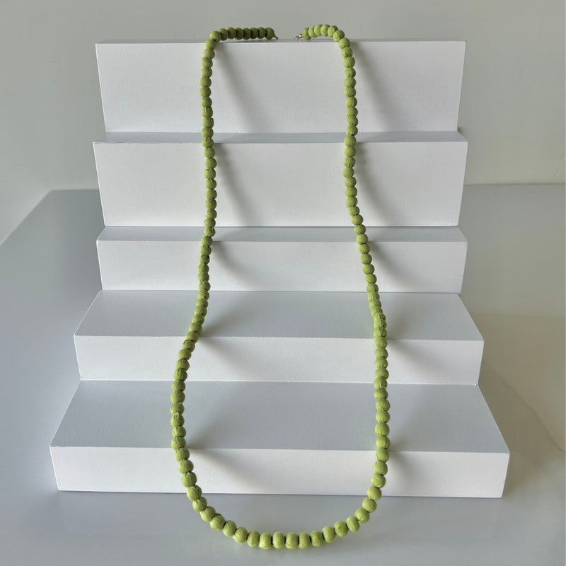 Humble Hilo Sari Jewelry, Textile Bead Necklace