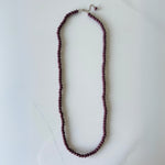 Humble Hilo Sari Jewelry, Textile Bead Necklace