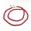 Humble Hilo Sari Jewelry, Textile Bead Necklace