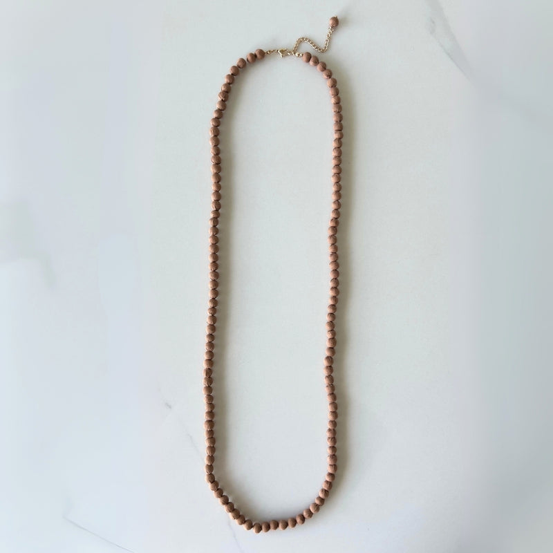 Humble Hilo Sari Jewelry, Textile Bead Necklace