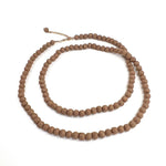 Humble Hilo Sari Jewelry, Textile Bead Necklace