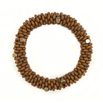 Humble Hilo Handmade Wood Bead Bracelet