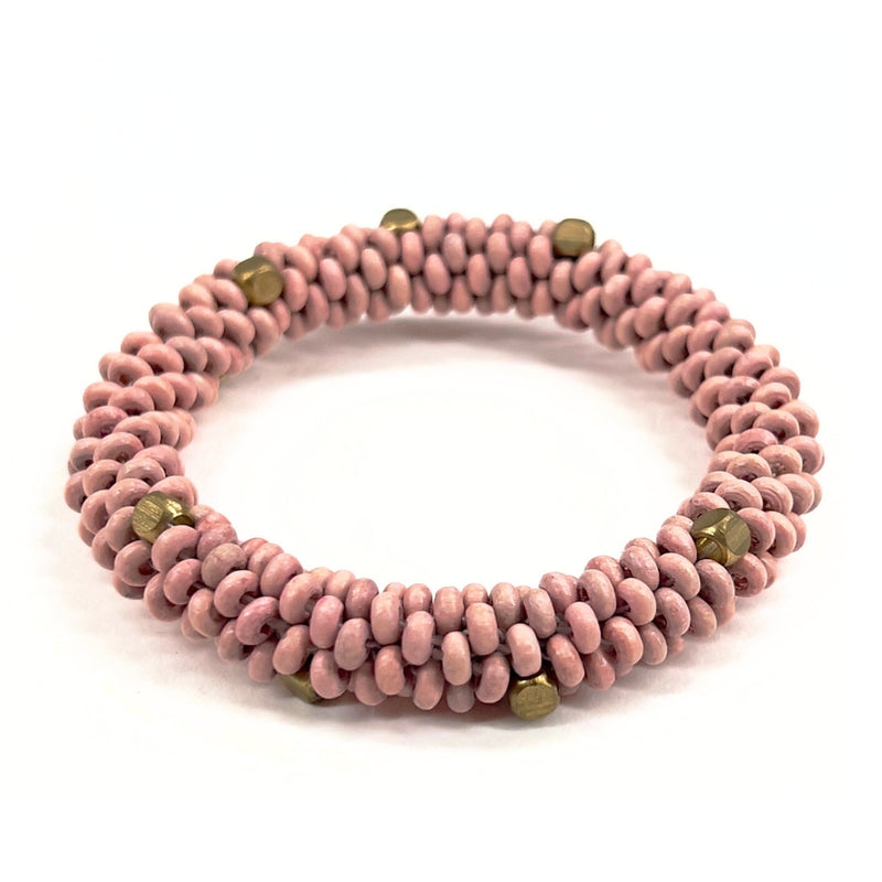 Humble Hilo Handmade Wood Bead Bracelet