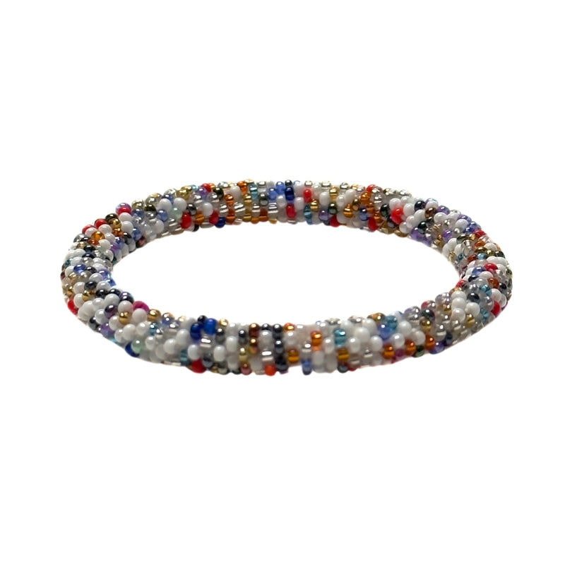 Humble Hilo Handmade Glass Bead Bracelet, Multicolor