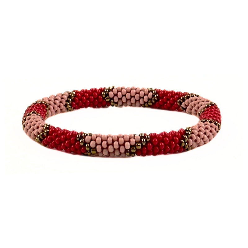 Humble Hilo Handmade Glass Bead Bracelet, Multicolor