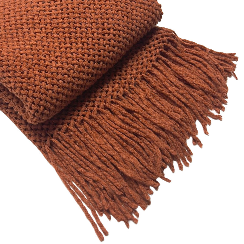 Knitted Blanket Throw