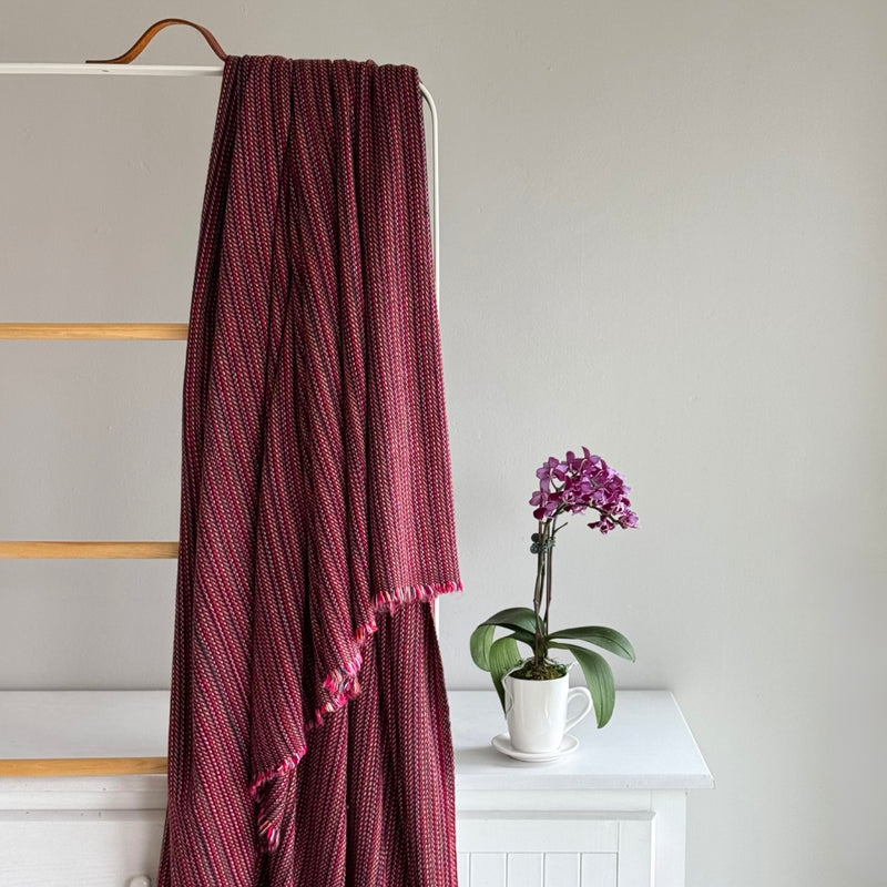 Humble Hilo Handloomed Cashmere Throw