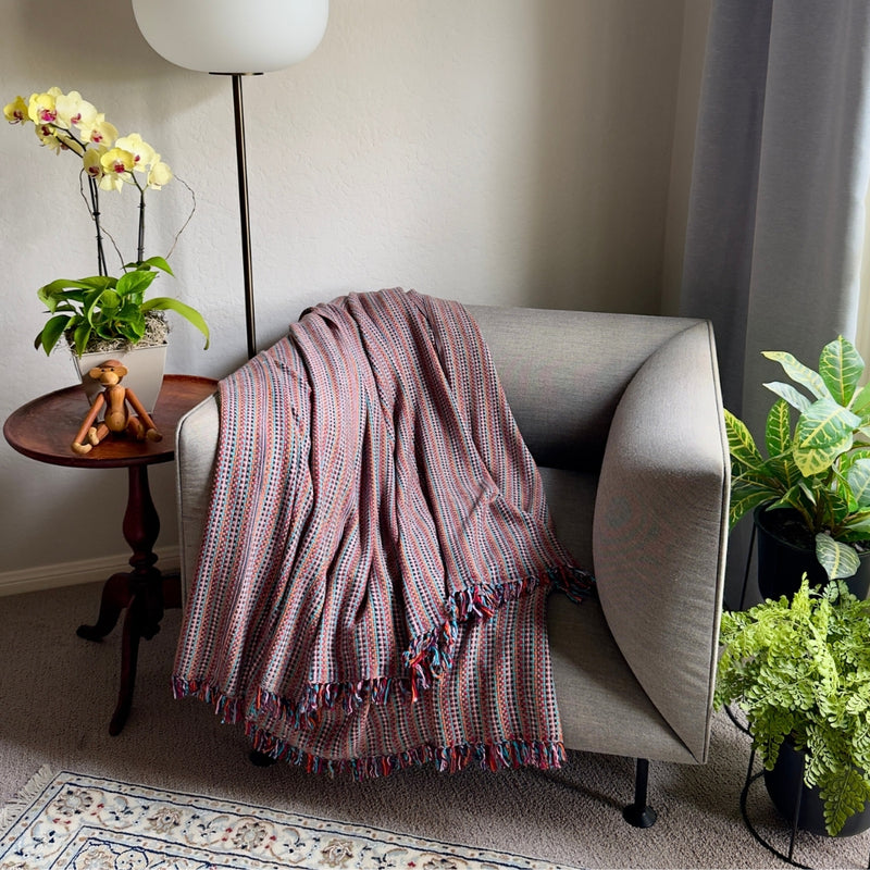 Humble Hilo Handloomed Cashmere Throw