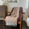 Humble Hilo Pinstriped Herringbone Throw