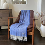 Humble Hilo Pinstriped Herringbone Throw