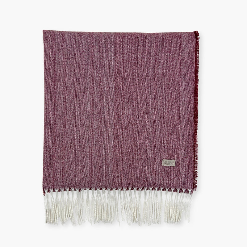 Humble Hilo Pinstriped Herringbone Throw