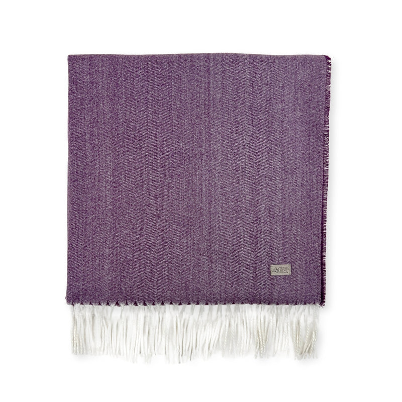 Humble Hilo Pinstriped Herringbone Throw