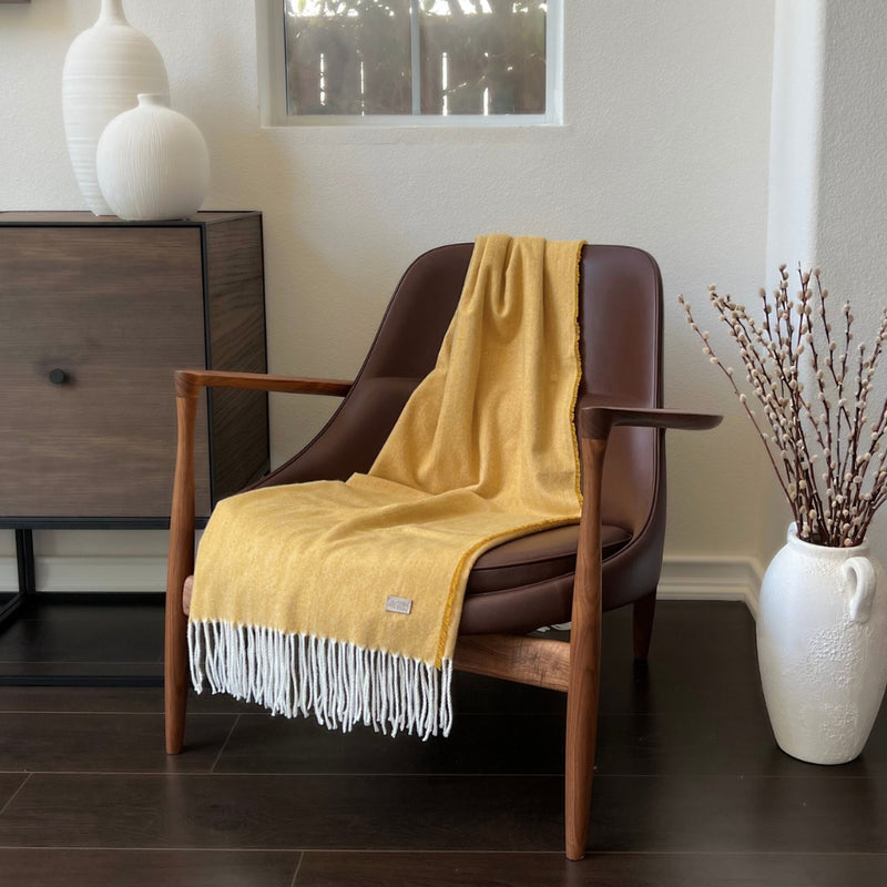 Humble Hilo Pinstriped Herringbone Throw