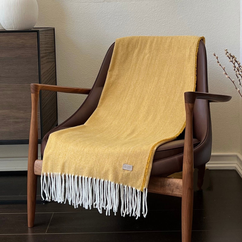 Humble Hilo Pinstriped Herringbone Throw