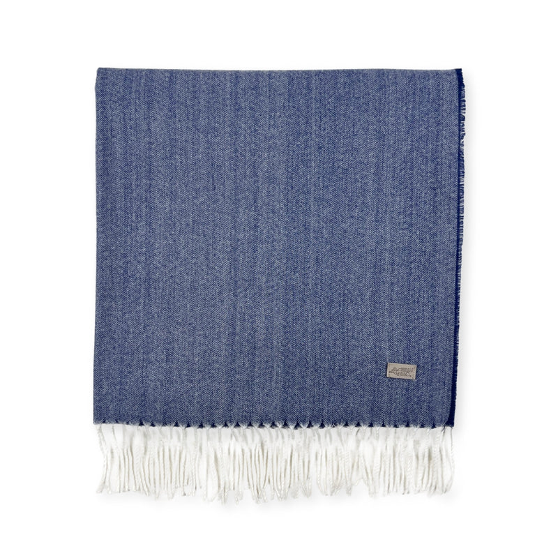 Humble Hilo Pinstriped Herringbone Throw