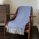 Humble Hilo Pinstriped Herringbone Throw