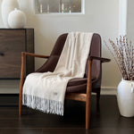 Humble Hilo Pinstriped Herringbone Throw