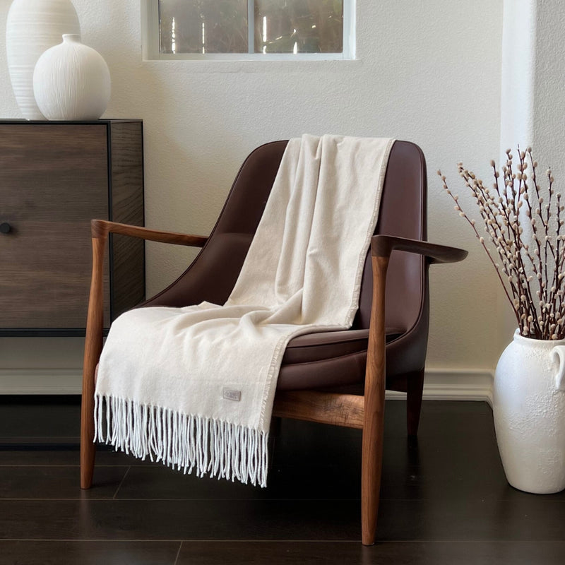Humble Hilo Pinstriped Herringbone Throw