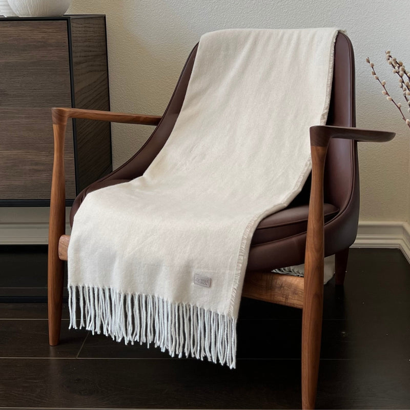 Humble Hilo Pinstriped Herringbone Throw