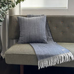 Humble Hilo Pinstripe Herringbone Decorative Throw Pillows
